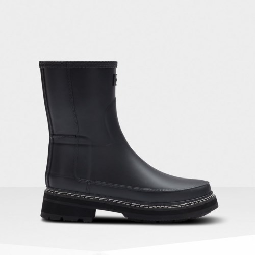 Hunter Refined Stitch Detail Short Wellies (Z906T) Ireland